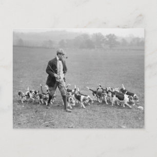 Beagle Club, 1914 Postkarte