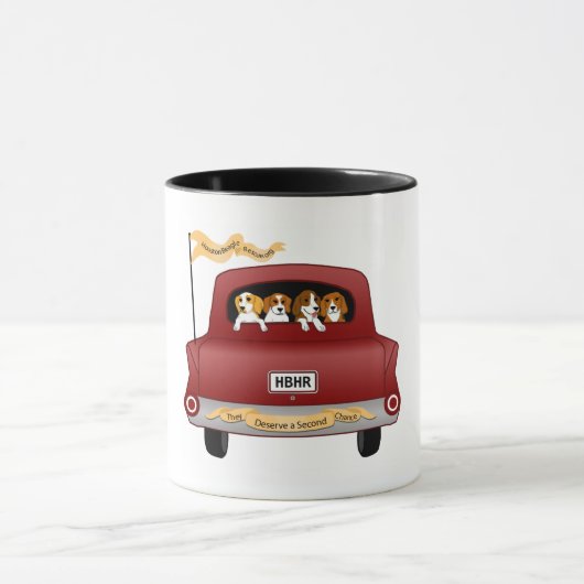 Beagle Coffee Tasse (Zentrum)