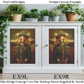 Beagle Country Gentleman Landscape EX9R Decoupage Seidenpapier