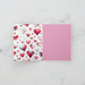 Beagle Couple Valentinstag Karte (Innenseite)