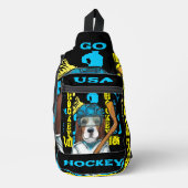 Beagle  crossbody bag (Vorderseite)