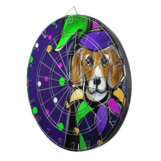 BEAGLE DARTSCHEIBE (Vorderseite rechts)