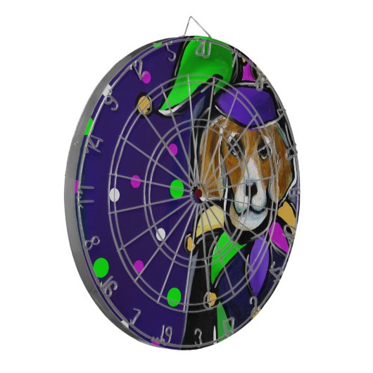 BEAGLE DARTSCHEIBE (Vorderseite Links)
