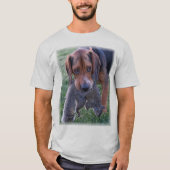 Beagle, der Eichhörnchen zurückholt T-Shirt (Vorderseite)
