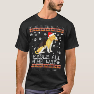 Beagle Der ganze Beagle über Schwitzen Weihnachte T-Shirt