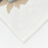 Beagle - DER KÖNIG DIESER FAMILIE Fleecedecke (Ecke)