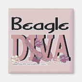 BEAGLE DIVA MAGNET (Vorne)