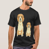 Beagle dog 1 T-Shirt (Vorderseite)