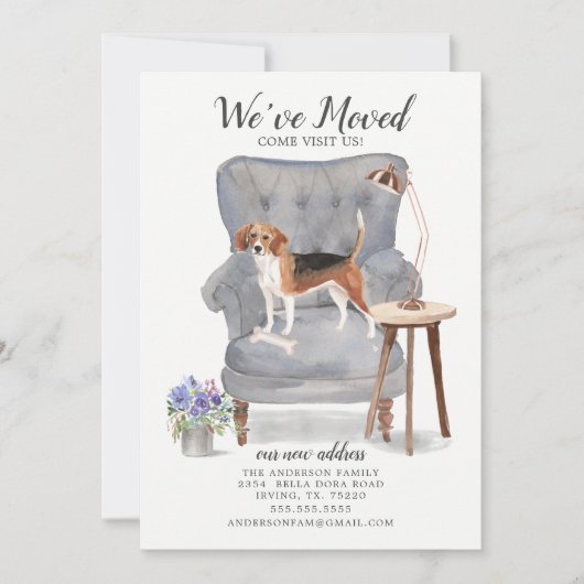 Beagle Dog | Ankündigung der Beförderung (Vorderseite)