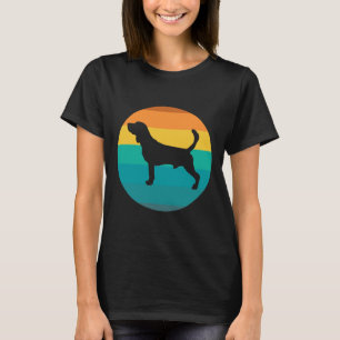 Beagle Dog Beagle Retro Vintag T-Shirt