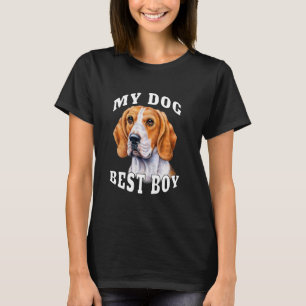 Beagle Dog Besitzer Design Mein Hund Bester Junge T-Shirt