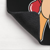 Beagle Dog Boxing Mousepad (Ecke)