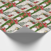 Beagle Dog Christmas Geschenkpapier (Ecke)