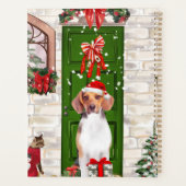 Beagle Dog Christmas Planer (Rückseite)