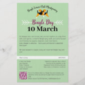 Beagle Dog Day Mailing  Briefpapier (Vorderseite)