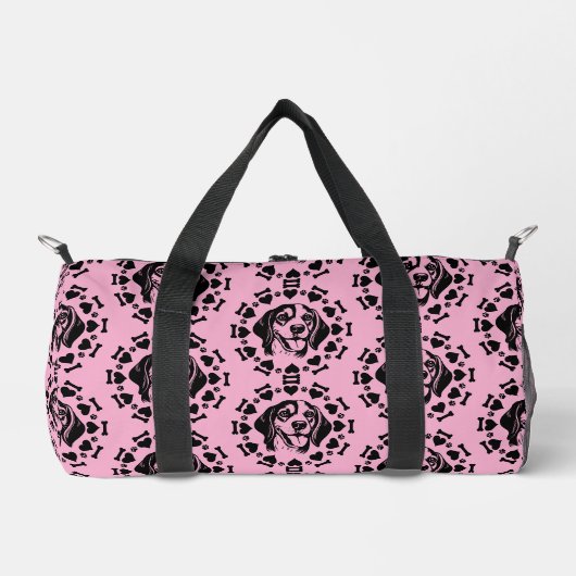 Beagle Dog Eigentümer Duffle Bag (Vorderseite)