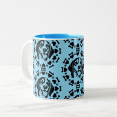 Beagle Dog Eigentümer Zweifarbige Tasse (Vorderseite Links)