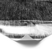 Beagle Dog Face Pencil Art #2 Poster (Ecke)