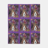Beagle Dog Fleecedecke (Vorderseite)