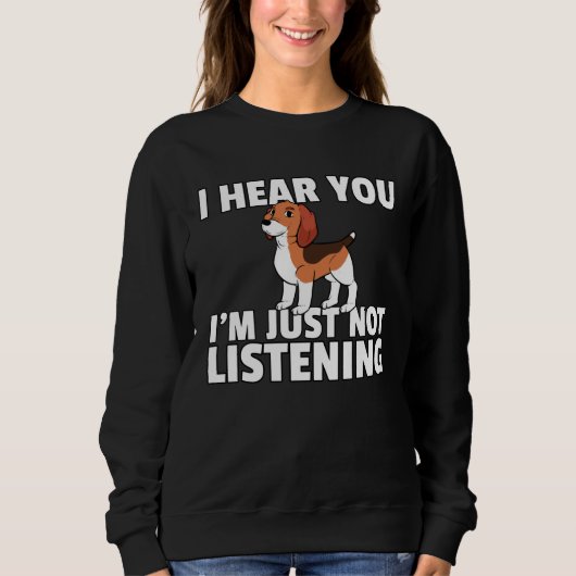 Beagle Dog For Beagle Owner Sweatshirt (Vorderseite)