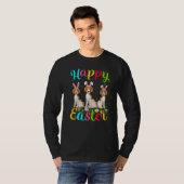 Beagle Dog Funny Easter Ei Bunny Beagle Happy Ei T-Shirt (Vorne ganz)