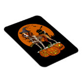 Beagle Dog Halloween Magnet (Rechte Seite)