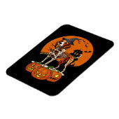 Beagle Dog Halloween Magnet (Linke Seite)