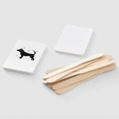 Beagle Dog � Halloween Moon Silhouette Oversized T Fächer (Non-assembled)