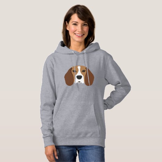 Beagle Dog Hoodie (Vorne ganz)