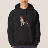 Beagle Dog Hoodie (Vorderseite)