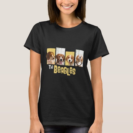 Beagle Dog Idea Beagle Die Beagles T-Shirt (Vorderseite)