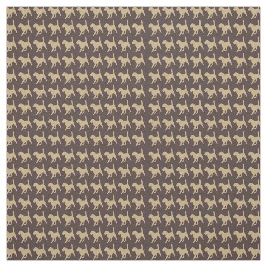 Beagle Dog Joy Stoff (Muster)