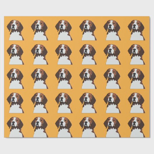 Beagle Dog Lover Beagle Geschenkpapier (Flach)