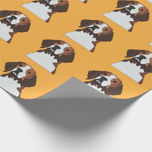 Beagle Dog Lover Beagle Geschenkpapier (Ecke)