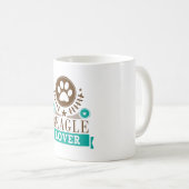 Beagle Dog Lover Kaffeetasse (VorderseiteRechts)