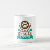 Beagle Dog Lover Kaffeetasse (Mittel)