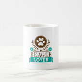 Beagle Dog Lover Kaffeetasse (Mittel)