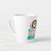 Beagle Dog Lover Milchtasse (Linke Ecke)
