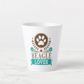 Beagle Dog Lover Milchtasse (Vorderseite)