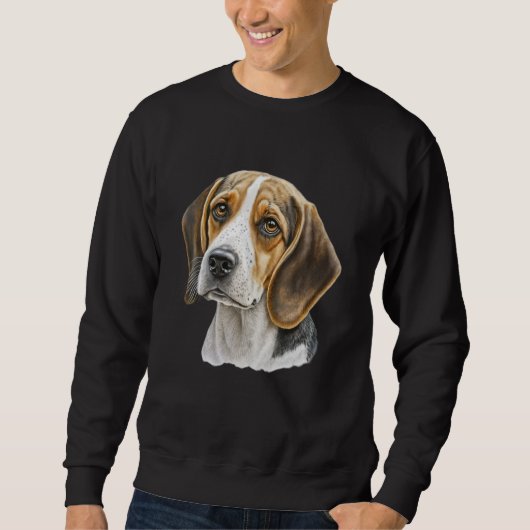 Beagle Dog Lover Mom & Dad Sweatshirt (Vorderseite)