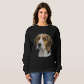 Beagle Dog Lover Mom & Dad Sweatshirt (Vorne ganz)
