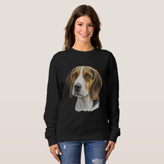 Beagle Dog Lover Mom & Dad Sweatshirt (Vorne ganz)