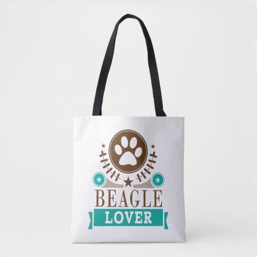 Beagle Dog Lover Tasche (Vorderseite)