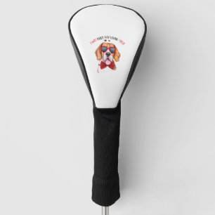 Beagle Dog Made for Love You Golf Headcover