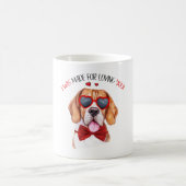 Beagle Dog Made for Love You Kaffeetasse (Mittel)