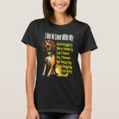 Beagle Dog Meme T-Shirt (Vorderseite)