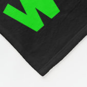 Beagle Dog Merry Woofmas Funny Xmas Lights Santa H Fleecedecke (Ecke)