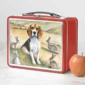 Beagle Dog Metal Lunchbox (Beispiel)