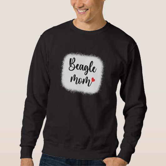 Beagle Dog Mom Womens Beagle Sweatshirt (Vorderseite)