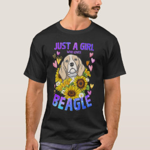 Beagle Dog Niedlich Puppy Girl Woman T-Shirt